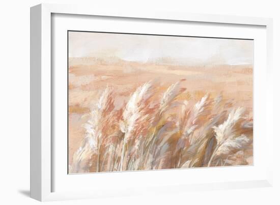 Terracotta Prairie Grasses-Danhui Nai-Framed Art Print