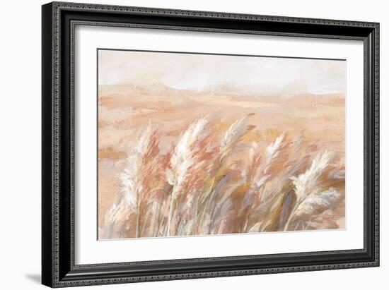 Terracotta Prairie Grasses-Danhui Nai-Framed Art Print