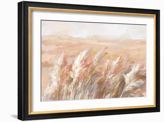 Terracotta Prairie Grasses-Danhui Nai-Framed Art Print