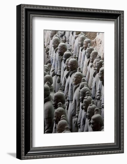 Terracotta Soldiers at Qin Shi Huangdi Tomb-null-Framed Photographic Print