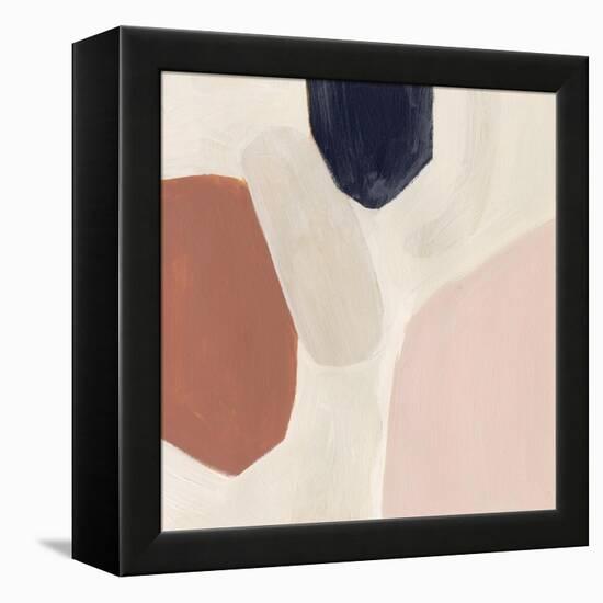Terracotta Sonata I-Victoria Borges-Framed Stretched Canvas