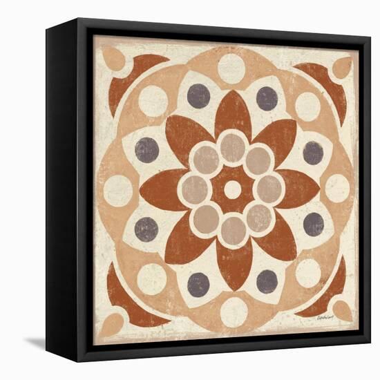 Terracotta Tile II-Kathrine Lovell-Framed Stretched Canvas