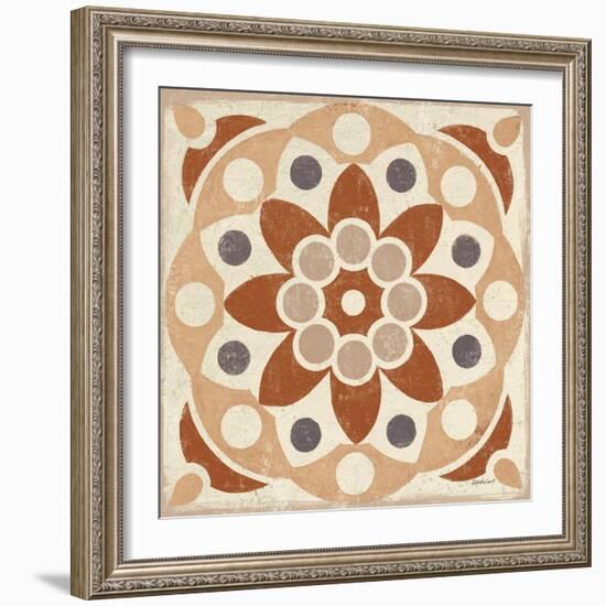 Terracotta Tile II-Kathrine Lovell-Framed Art Print