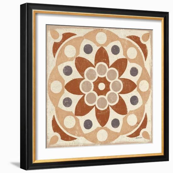 Terracotta Tile II-Kathrine Lovell-Framed Art Print