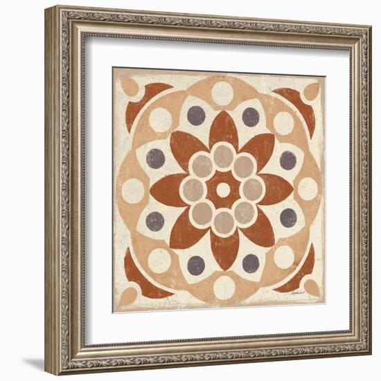 Terracotta Tile II-Kathrine Lovell-Framed Art Print