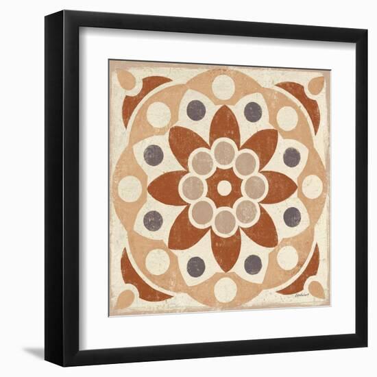 Terracotta Tile II-Kathrine Lovell-Framed Art Print