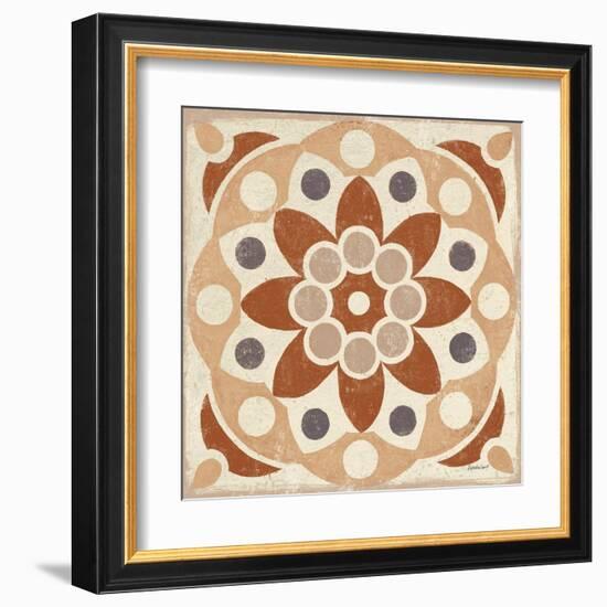 Terracotta Tile II-Kathrine Lovell-Framed Art Print