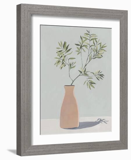 Terracotta Vase II-Aria K-Framed Art Print