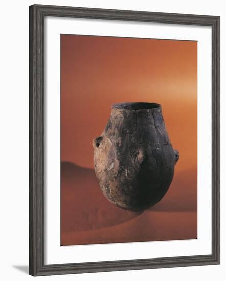 Terracotta Vessel from Alsace-null-Framed Giclee Print