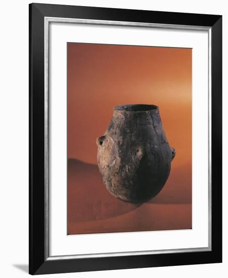 Terracotta Vessel from Alsace-null-Framed Giclee Print