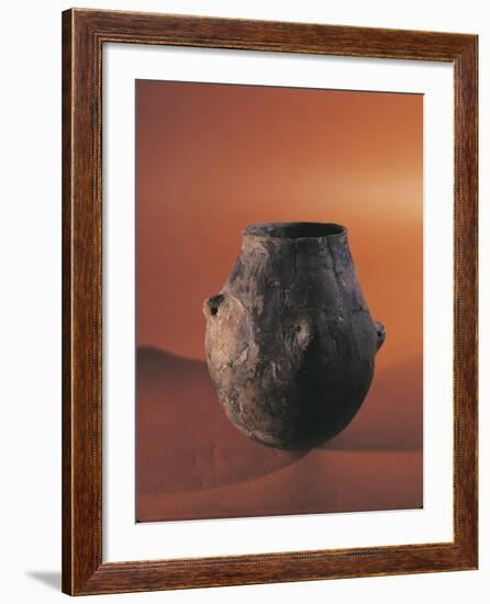 Terracotta Vessel from Alsace-null-Framed Giclee Print