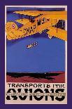 Transports Par Avions-Terrando-Art Print