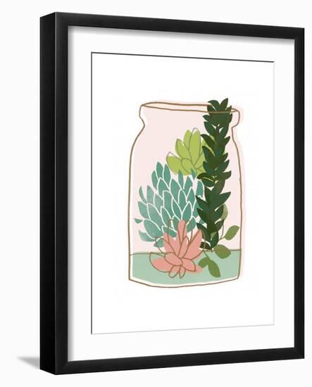 Terrarium Cameo VIII-June Vess-Framed Art Print