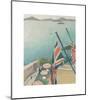 Terrasse aux Drapeaux, Hôtel de la Réserve-Albert Marquet-Mounted Premium Giclee Print