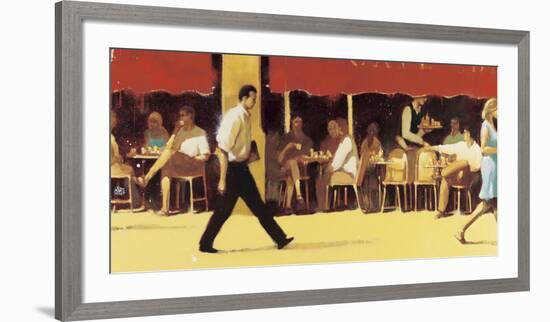Terrasse Café Bar-Jean Marie Drouet-Framed Art Print