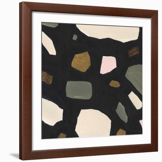 Terrazzo Shards VI-Victoria Borges-Framed Art Print