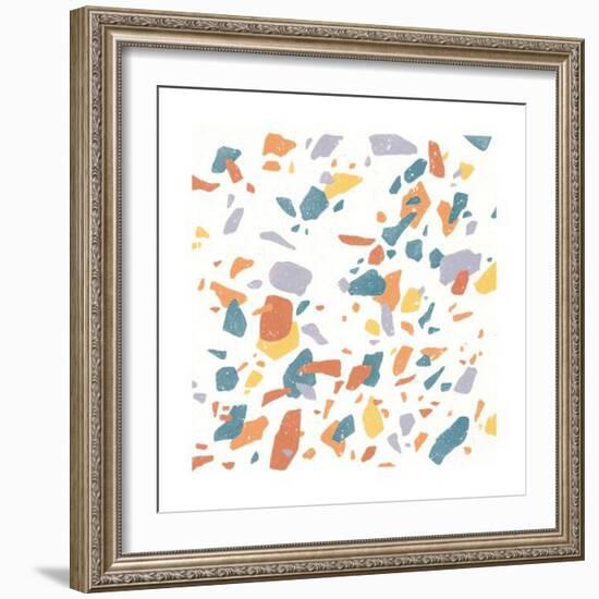 Terrazzo Sunset II-Moira Hershey-Framed Art Print