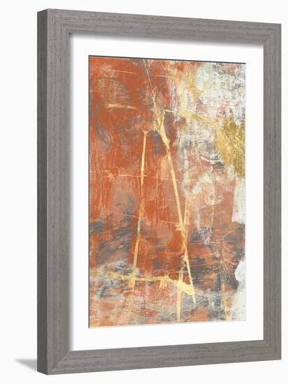 Terre Cotta Lace II-Jennifer Goldberger-Framed Art Print