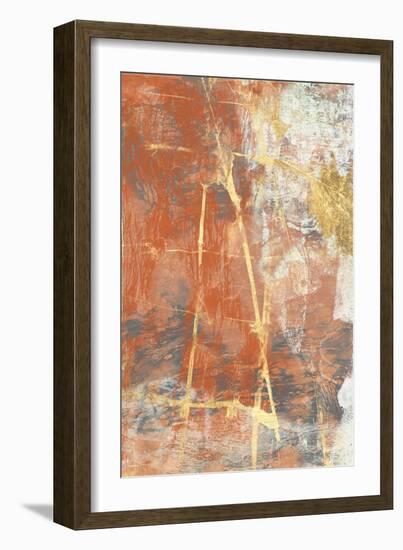 Terre Cotta Lace II-Jennifer Goldberger-Framed Art Print