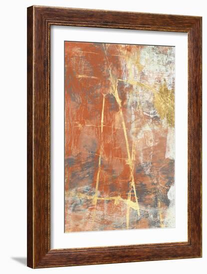 Terre Cotta Lace II-Jennifer Goldberger-Framed Art Print