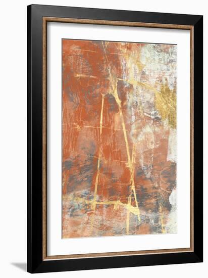 Terre Cotta Lace II-Jennifer Goldberger-Framed Art Print