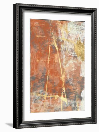 Terre Cotta Lace II-Jennifer Goldberger-Framed Art Print