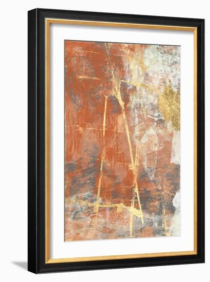 Terre Cotta Lace II-Jennifer Goldberger-Framed Art Print