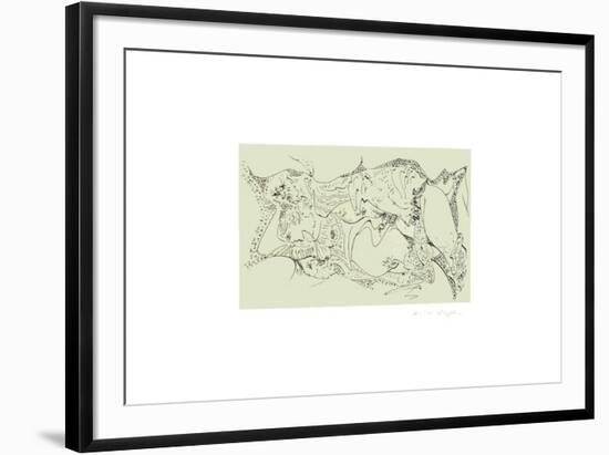 Terre Érotique IV-André Masson-Framed Premium Edition