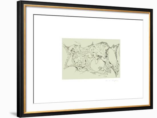 Terre Érotique IV-André Masson-Framed Premium Edition