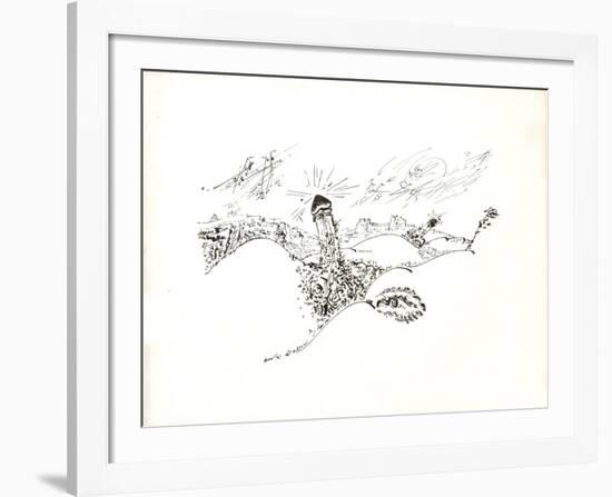 Terre Érotique IX-André Masson-Framed Art Print