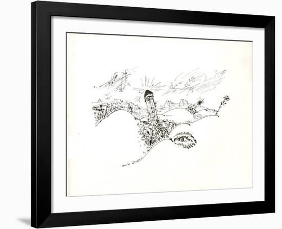 Terre Érotique IX-André Masson-Framed Art Print