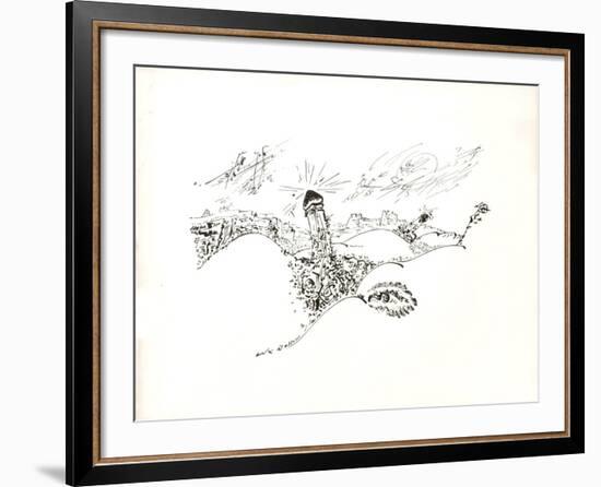 Terre Érotique IX-André Masson-Framed Art Print