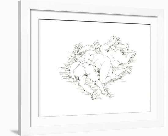 Terre Érotique VIII-André Masson-Framed Art Print