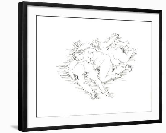 Terre Érotique VIII-André Masson-Framed Art Print
