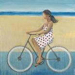Bike Ride on the Boardwalk (Female)-Terri Burris-Art Print