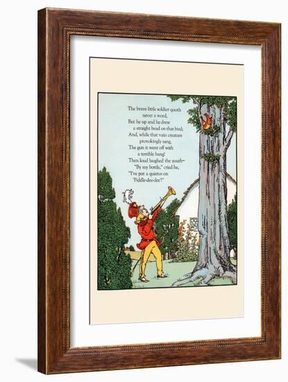 Terrible Bang-Eugene Field-Framed Art Print