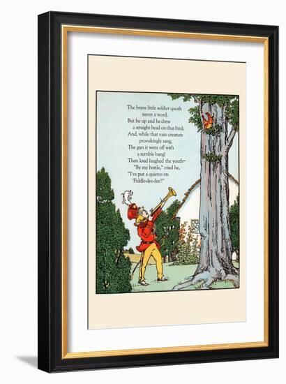 Terrible Bang-Eugene Field-Framed Art Print