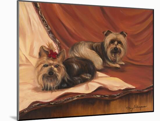 Terrier Couple-Tiffany Hakimipour-Mounted Art Print
