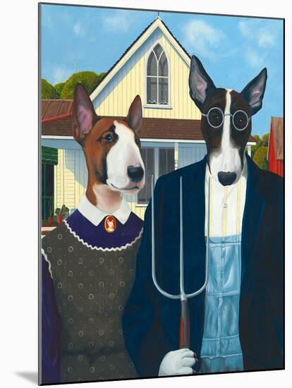 Terrier Gothic-Paula Zimmermann-Mounted Giclee Print