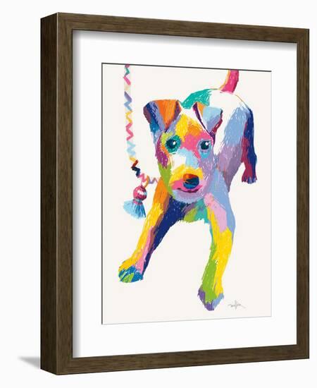 Terrier Sketch-Patti Mollica-Framed Art Print