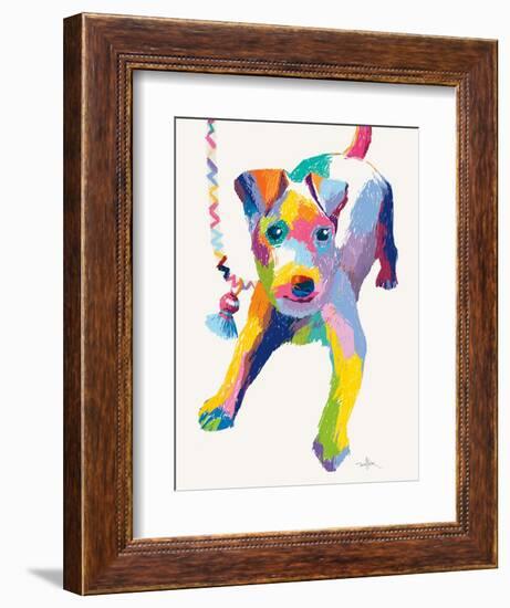 Terrier Sketch-Patti Mollica-Framed Art Print