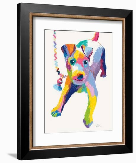 Terrier Sketch-Patti Mollica-Framed Art Print