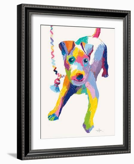 Terrier Sketch-Patti Mollica-Framed Art Print