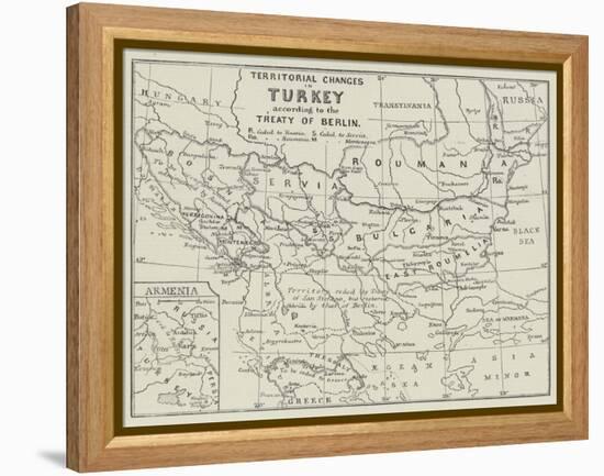 Territorial Changes in Turkey-null-Framed Premier Image Canvas