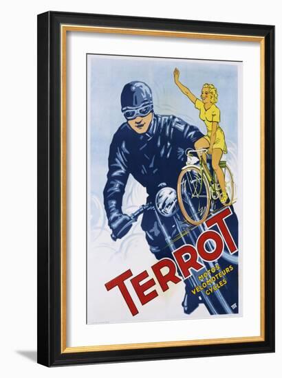 Terrot Cycles Poster-null-Framed Giclee Print