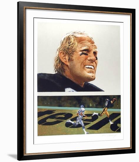 Terry Bradshaw-Merv Corning-Framed Limited Edition