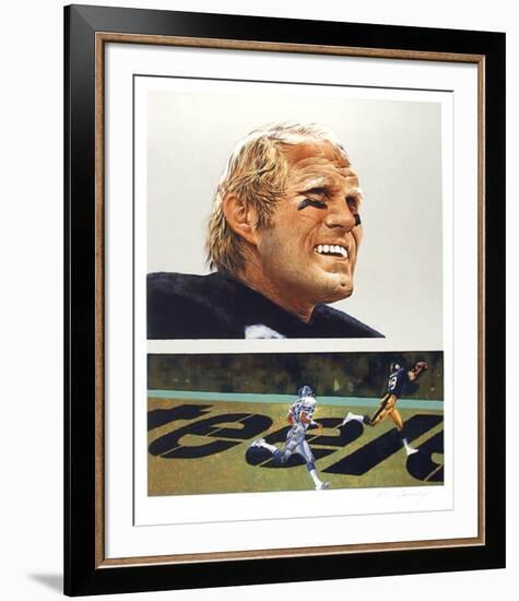 Terry Bradshaw-Merv Corning-Framed Limited Edition