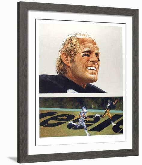 Terry Bradshaw-Merv Corning-Framed Limited Edition