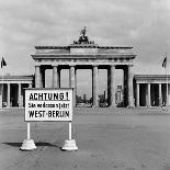 East and West Berlin Border 1961-Terry Fincher-Mounted Photographic Print