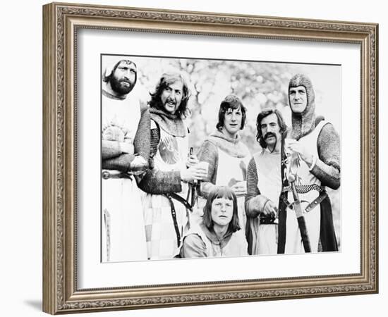 Terry Jones, Monty Python and the Holy Grail, 1975-null-Framed Photographic Print